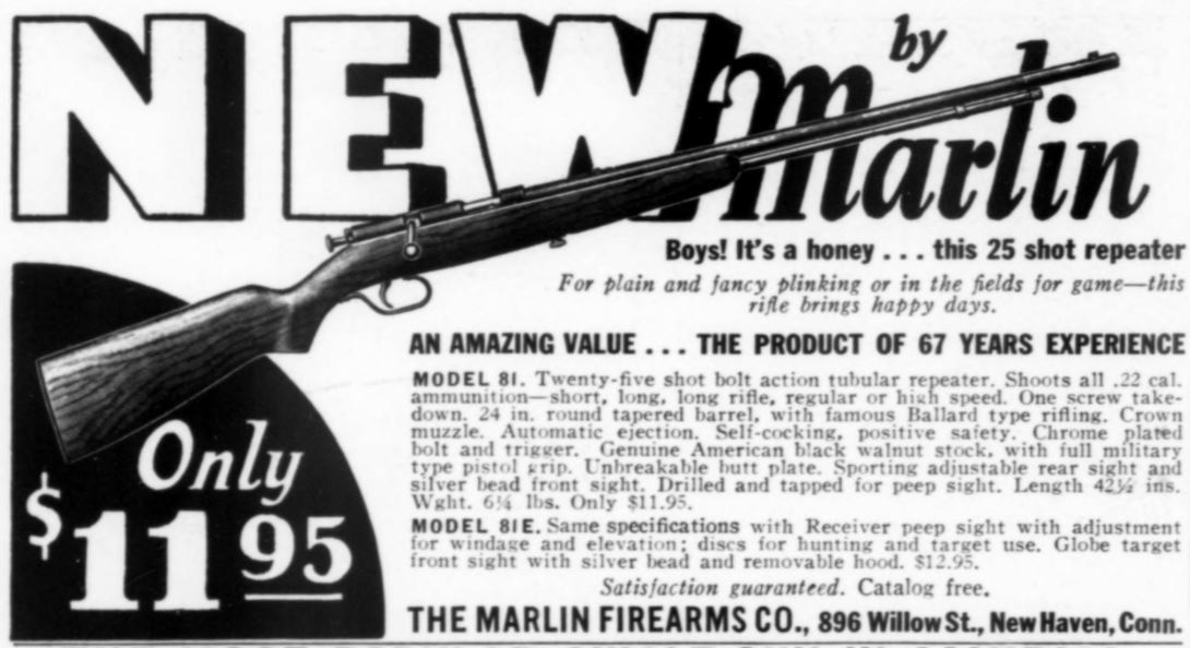 Marlin Model 80 & 81