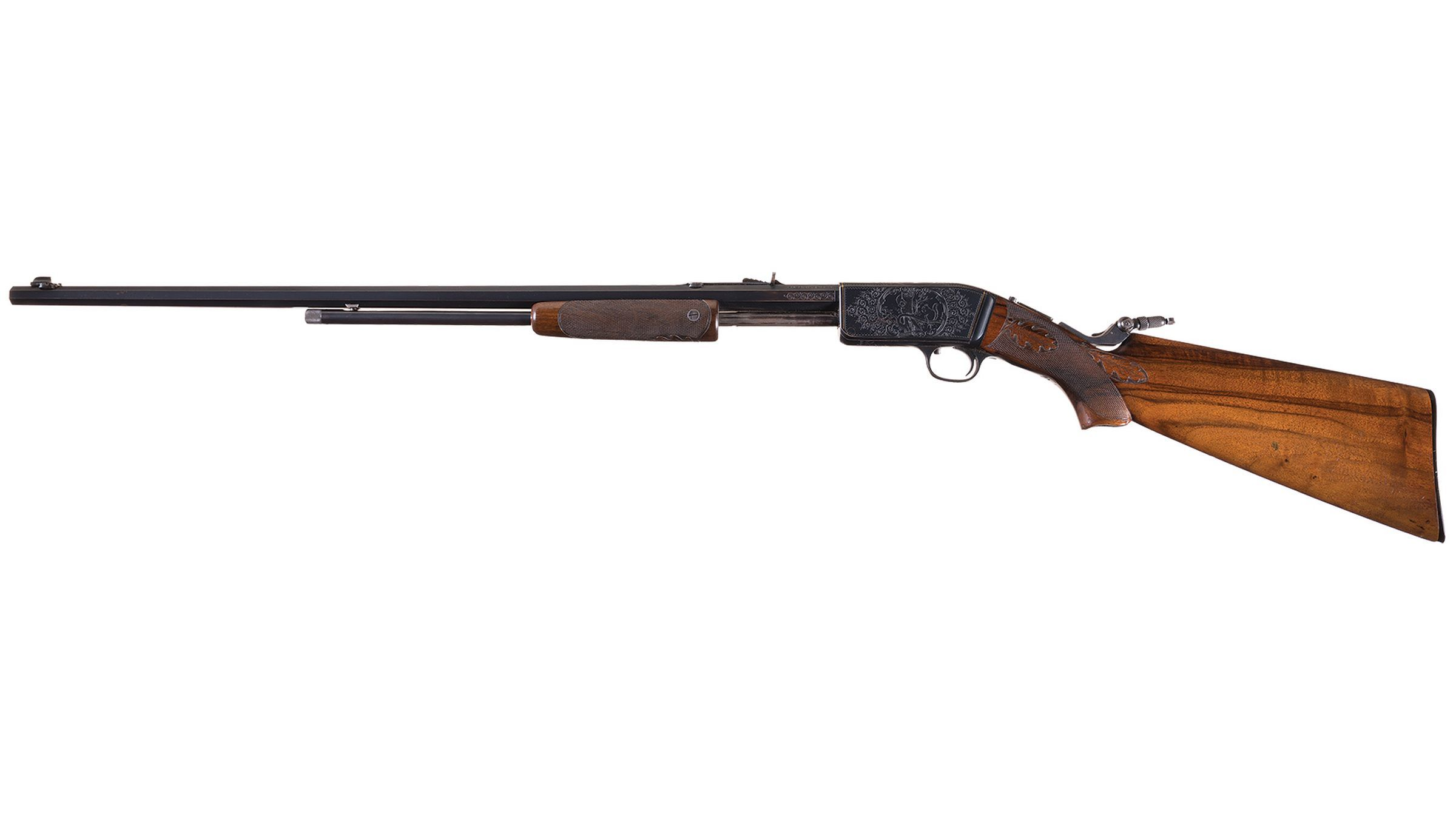 Nelva Bedore’s Rifle: The Only Known Engraved Marlin Model 38